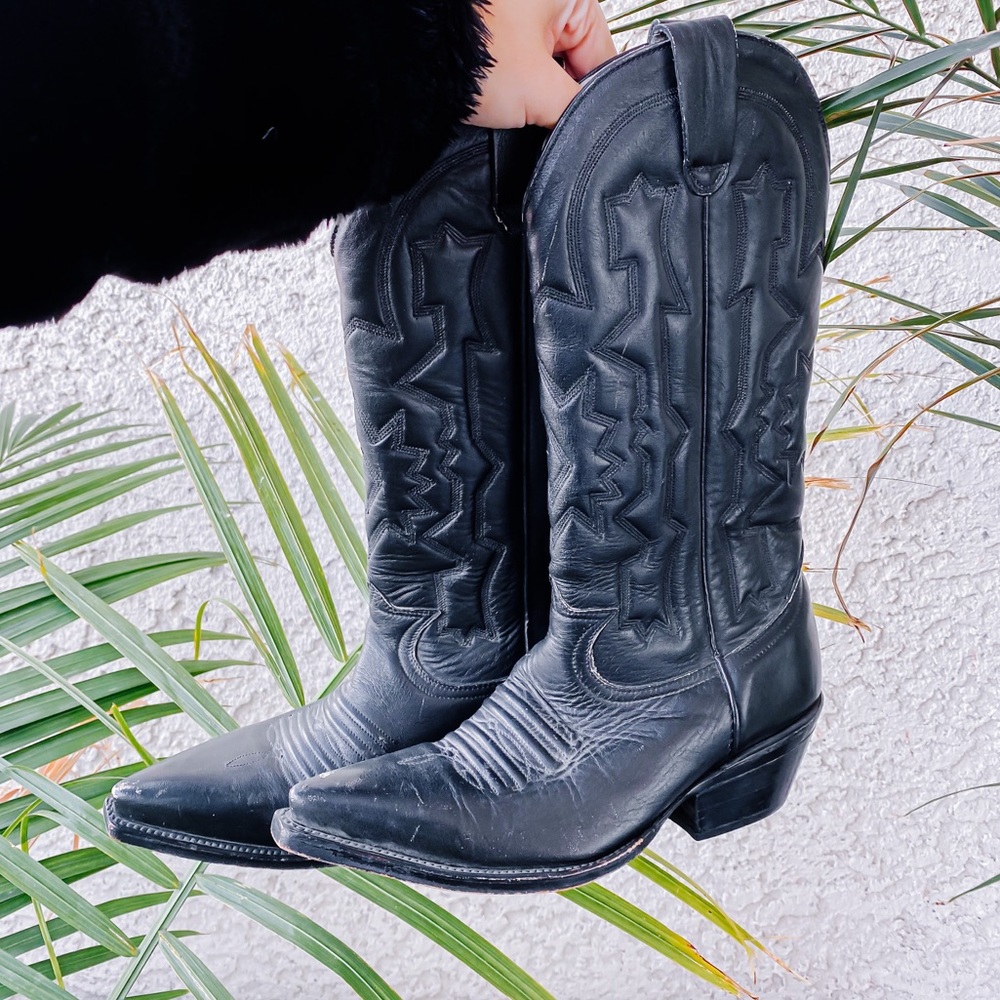 Sold Vintage Maraschino black western cowboy boots - Picture 14 of 14